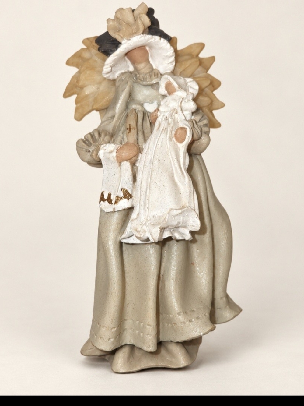 Vintage 1998 Enesco Kathy Koziol Angel For Your Communion Bible Figurine Religio